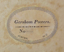 Load image into Gallery viewer, 1815 American Bookplate, Lectures on Rhetoric and Belles Lettres, Hugh Blair