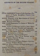 Load image into Gallery viewer, 1815 American Bookplate, Lectures on Rhetoric and Belles Lettres, Hugh Blair