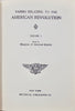 Papers relating to the American Revolution (3 volume set) 1879-1892