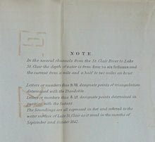 Load image into Gallery viewer, 1842 Executive Documents nos. 30-109; huge MAP Delta of the St. Clair River