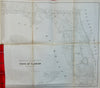 37 folding maps charts 1854 US Government, Florida, Michigan, Arkansas, etc