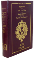 Memoirs on the Late War in North America between France and England