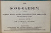 Lowell Mason.  The Song Garden, Second Book 1864