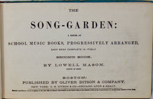Load image into Gallery viewer, Lowell Mason.  The Song Garden, Second Book 1864