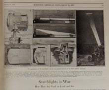 Load image into Gallery viewer, Scientific American Supplement, 1916. Volume LXXXI. (Great War content)