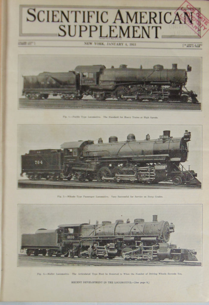 Scientific American Supplement, 1913. Volume LXXVI