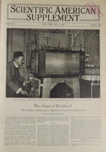Load image into Gallery viewer, Scientific American Supplement, 1913. Volume LXXVI