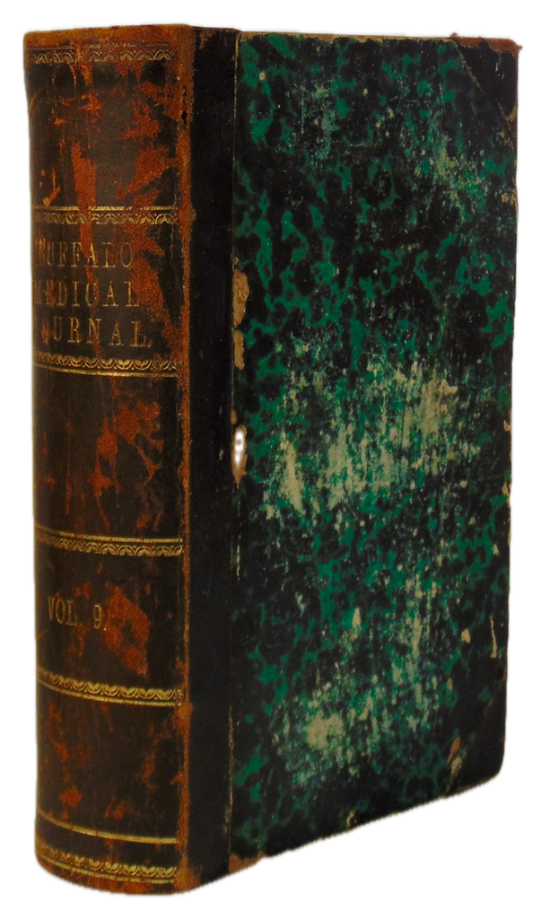 Buffalo Medical Journal and Monthly Review (Volume 9), June, 1853 - May 1854