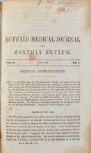 Load image into Gallery viewer, Buffalo Medical Journal and Monthly Review (Volume 9), June, 1853 - May 1854