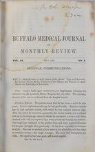 Load image into Gallery viewer, Buffalo Medical Journal and Monthly Review (Volume 11), 1855-1856