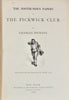 Charles Dickens: The Posthumous Papers of the Pickwick Club (Household Edition)