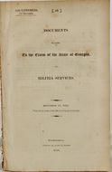 1792 Georgia Militia War with the Cherokees and Creeks, Appeal to Congress