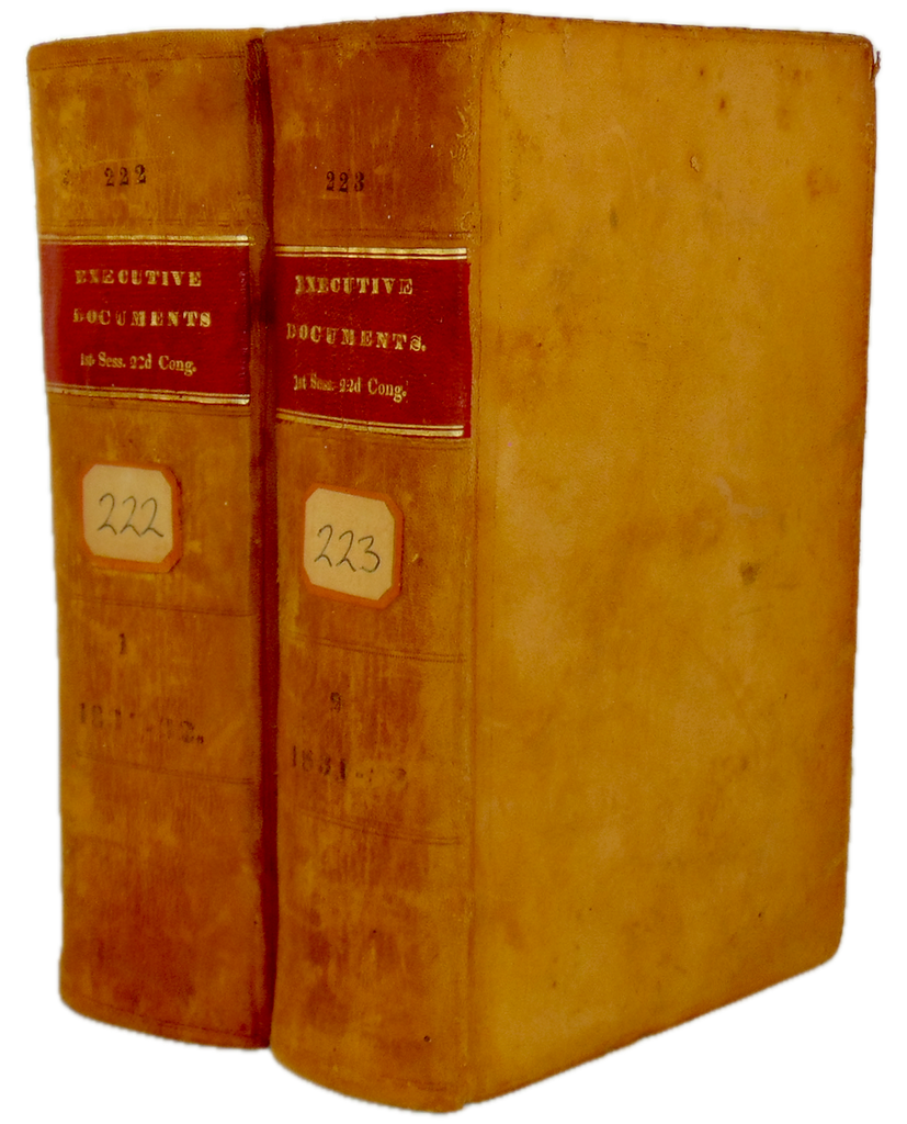 1832 Manufactures in the United States (2 volume set)