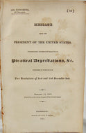 [PIRATES] US Government report of PIRACY against the United States, 1825