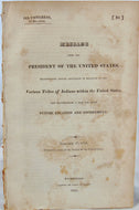 [INDIAN REMOVAL] Plan to RELOCATE ALL INDIANS to the west of the Mississippi