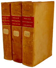 Load image into Gallery viewer, 1832 The Senate of the United States Documents (3 volume set)