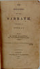 Five Discourses on the Sabbath, Seth Williston, Presbyterian 1813