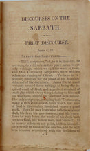 Load image into Gallery viewer, Five Discourses on the Sabbath, Seth Williston, Presbyterian 1813