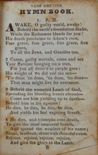 Load image into Gallery viewer, 1831 Camp Meeting Hymn Book, Methodist Connexion, Seneca Falls NY