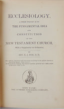 Load image into Gallery viewer, 1875 Scarce Baptist New Testament Church Ecclesiology &amp; Ordination