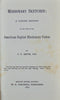 Missionary Sketches, A History of the American Baptist Missionary Union (1879)