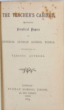 Load image into Gallery viewer, 1873 Practical Help for Sunday School Teachers (2 vols)