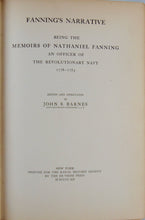 Load image into Gallery viewer, Memoirs of Nathaniel Fanning, An Officer in the Revolutionary Navy, 1778-1783