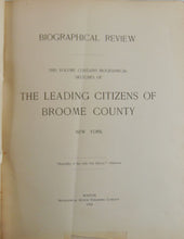 Load image into Gallery viewer, Biographies of Leading Citizens of Broome County, New York 1894 Binghamton