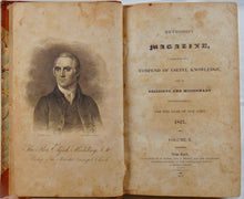 Load image into Gallery viewer, The Methodist Magazine, Vol. X., 1827