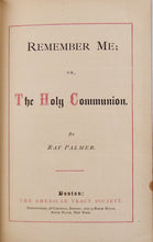 Load image into Gallery viewer, Ray Palmer, 1865 Remember Me ; or, The Holy Communion