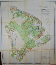 Load image into Gallery viewer, [MAP] Hawaii, Hawaiian Islands; Hawaii Territory Survey, dated 1901