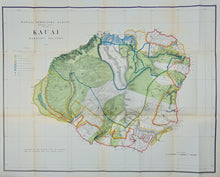 Load image into Gallery viewer, [MAP] Kauai, Hawaiian Islands; Hawaii Territory Survey, dated 1903