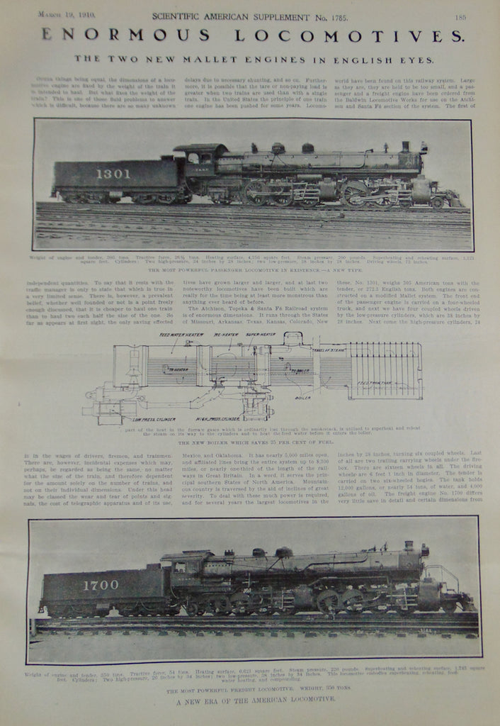 Scientific American Supplement, 1910. Volume LXIX. Nos. 1774-1799