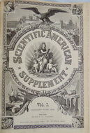 Scientific American Supplement, 1876, Volume 1 and 2, Nos. 1-53.