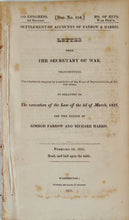Load image into Gallery viewer, 1826 Lists of Slaves as Property, Settlement of Accounts of Farrow &amp; Harris
