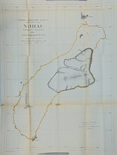 Load image into Gallery viewer, [MAP] Niihau, Hawaiian Islands; Hawaii Territory Survey 1904
