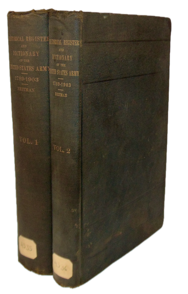 Historical Register and Dictionary of the United States Army, 1789-1903