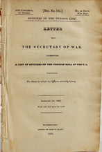 Load image into Gallery viewer, 1828 List of Revolutionary War Officers and others receiving Pensions