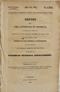 1828 Georgia Objects to Federal Tariffs & Internal Improvements