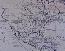 Load image into Gallery viewer, [MAP] Bellin, 1748 World Map, Contenant Les Parties Connuees du Globe Terrestre
