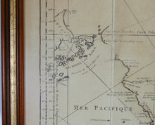 Load image into Gallery viewer, [MAP] Bellin, 1748 World Map, Contenant Les Parties Connuees du Globe Terrestre