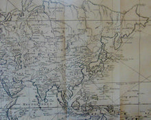 Load image into Gallery viewer, [MAP] Bellin, 1748 World Map, Contenant Les Parties Connuees du Globe Terrestre