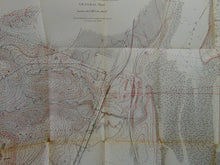 Load image into Gallery viewer, [MAP] Memorial Bridge Across the Potomac River, 1898 Maps, Charts