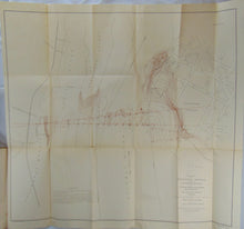 Load image into Gallery viewer, [MAP] Memorial Bridge Across the Potomac River, 1898 Maps, Charts