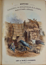 Load image into Gallery viewer, CRIMEAN WAR Report on the Art of War in Europe in 1854, 1855, and 1856