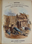 CRIMEAN WAR Report on the Art of War in Europe in 1854, 1855, and 1856
