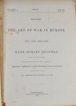Load image into Gallery viewer, CRIMEAN WAR Report on the Art of War in Europe in 1854, 1855, and 1856