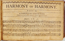 Load image into Gallery viewer, 1802 Harmony of Harmony in Five Parts, Northampton Imprint