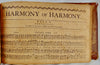 1802 Harmony of Harmony in Five Parts, Northampton Imprint