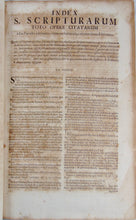 Load image into Gallery viewer, CYPRIANI OPERA 1690 Works of St. Cyprian, Martyr Bishop of Carthage